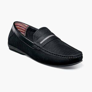 Stacy Adams Corby Moc Toe Saddle Slip On Loafer Size 10.5 Never Worn